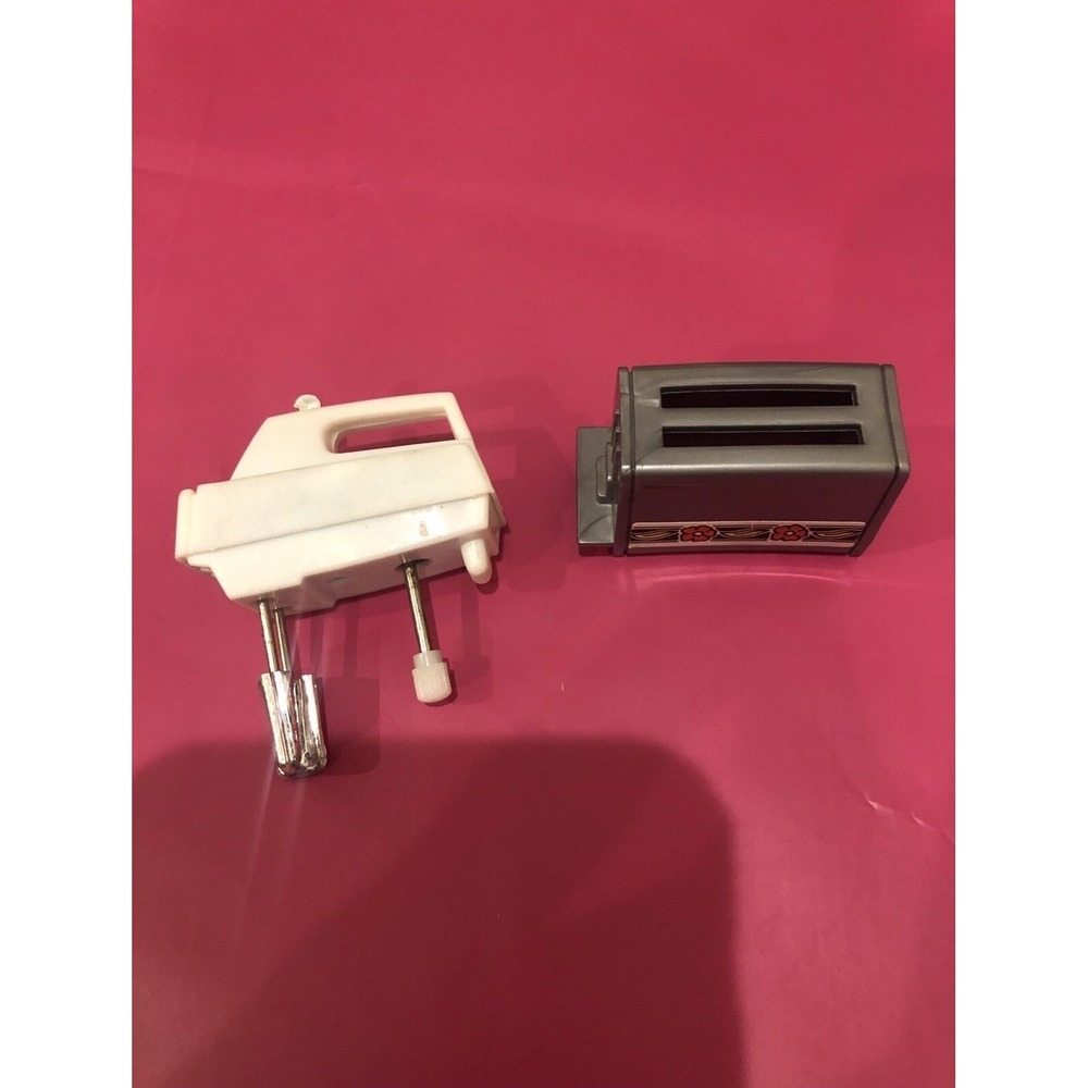 Barbie Doll Wind Up Toaster & Mixer - Picture 2 of 2